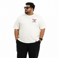 Plus Sized Printed T-Shirt - White - GATORS