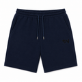 Plus Wardrobe French Terry Shorts - Navy Blue