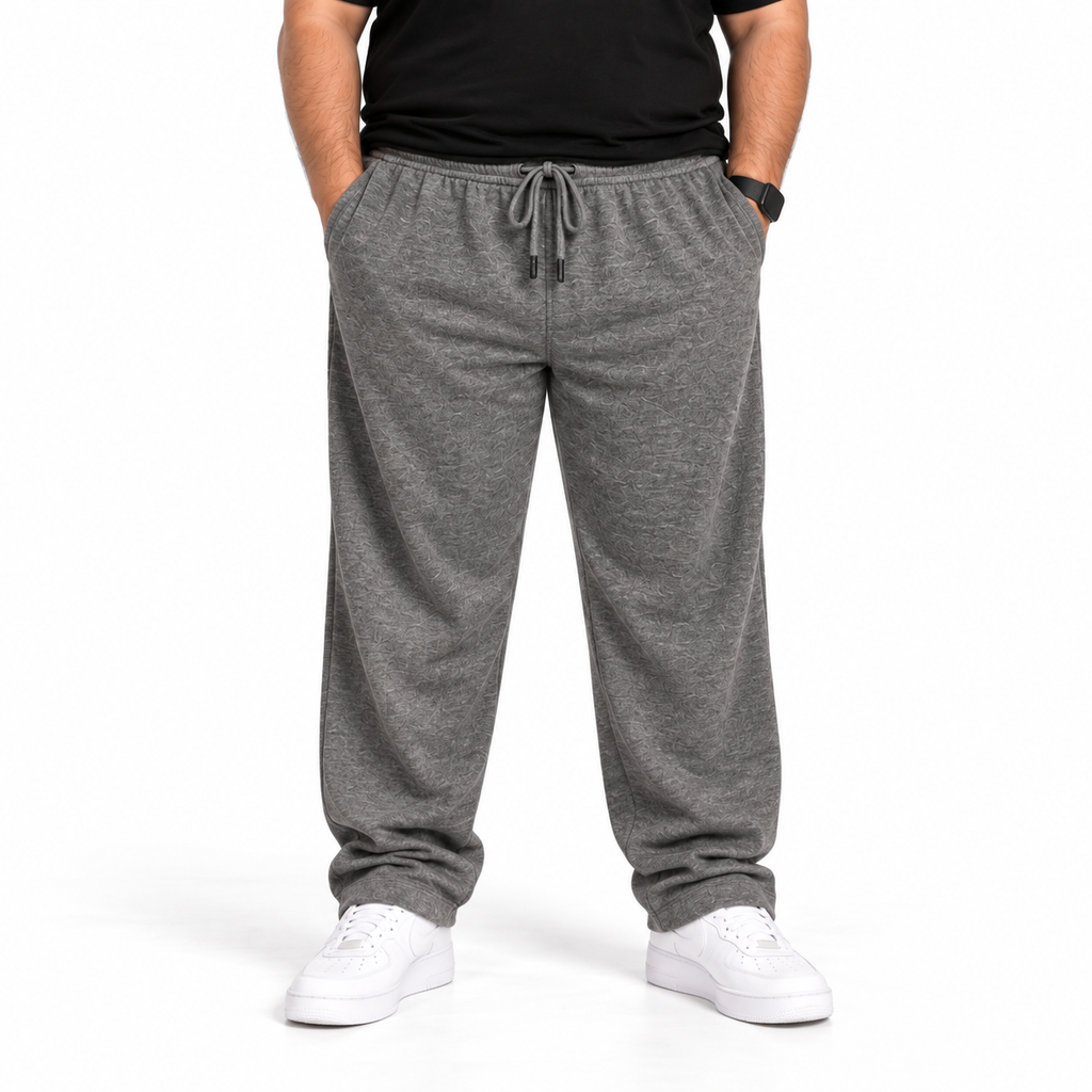 Fleece Warm Trousers - Mid Grey