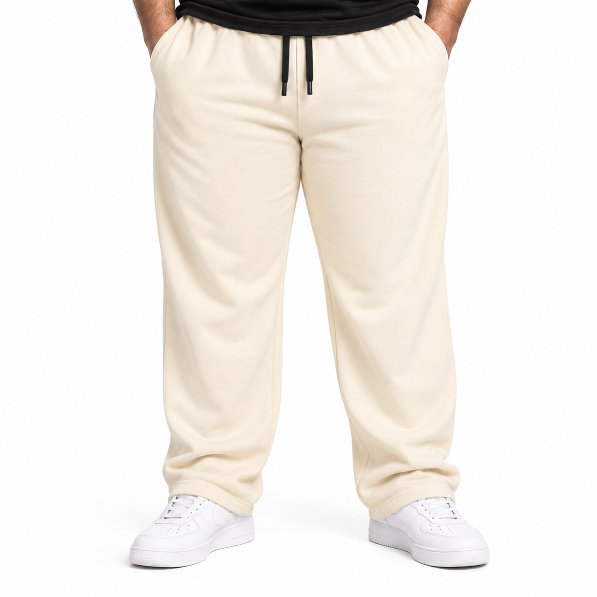 Bundle of 4 Plus Sized Terry Trousers