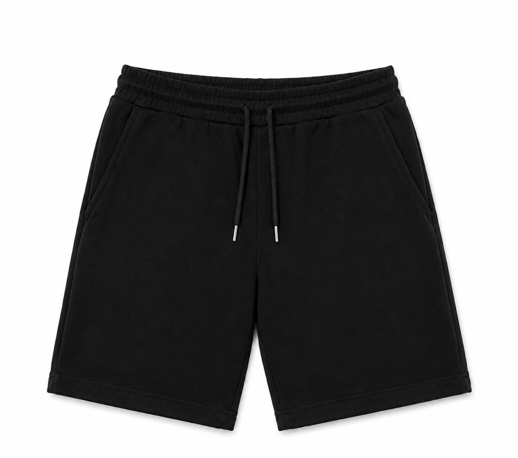 French Terry Shorts - Black