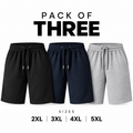 Pack of 3 French Terry Shorts