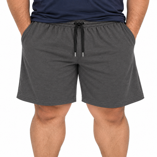 French Terry Shorts - Charcoal