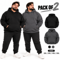 Pack of 2 Fleece Hoodies