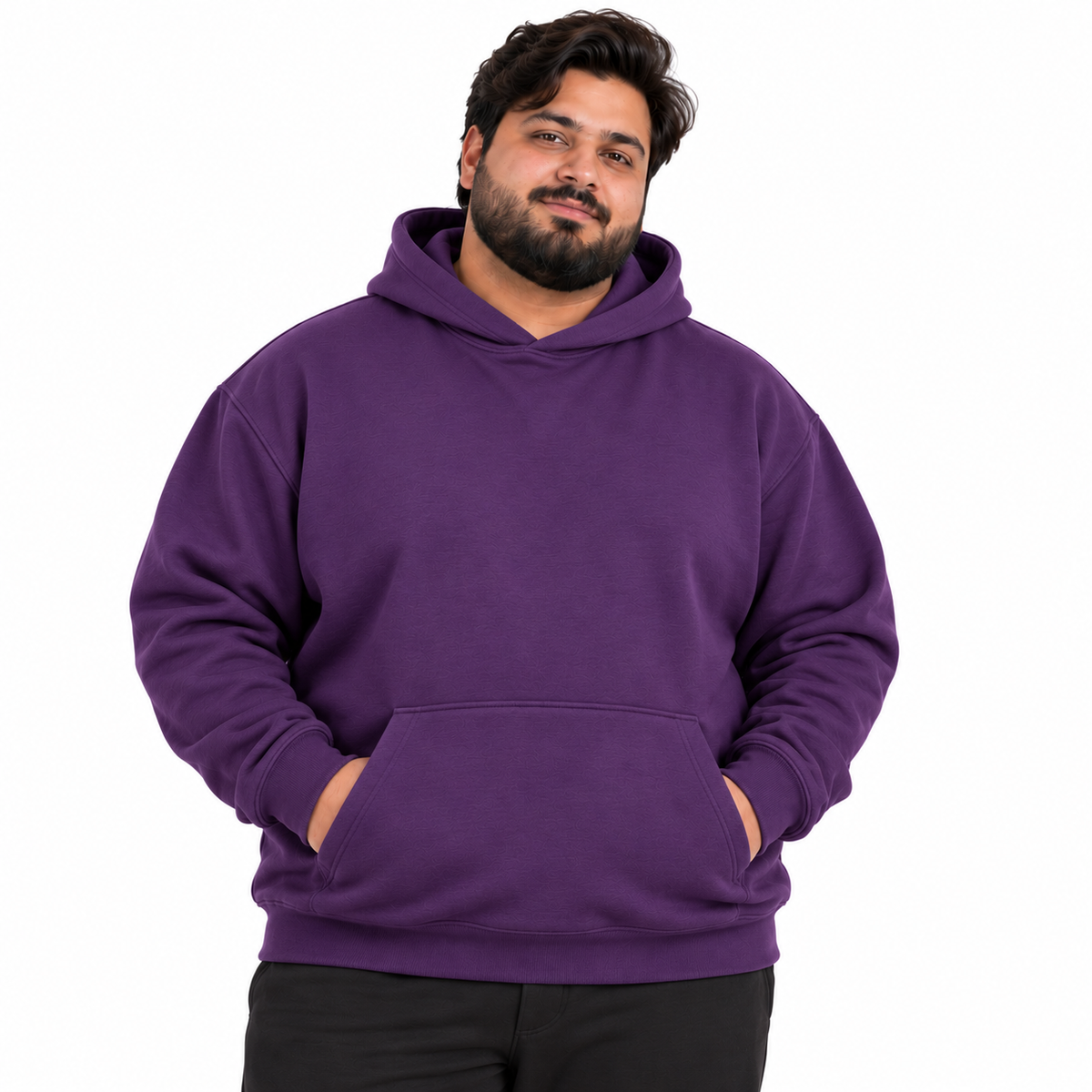 Fleece Hoodie - Purple