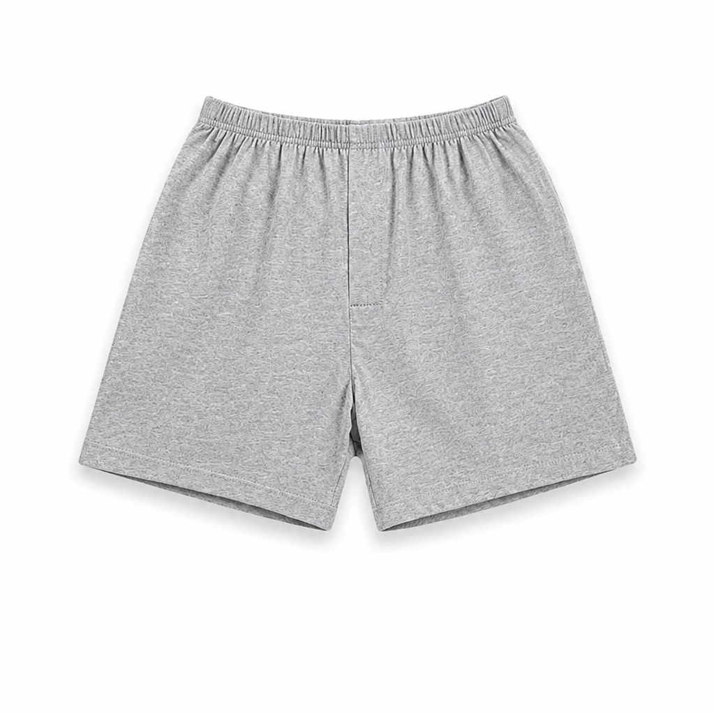 Men's Plus Size Boxer Shorts – Heather Grey